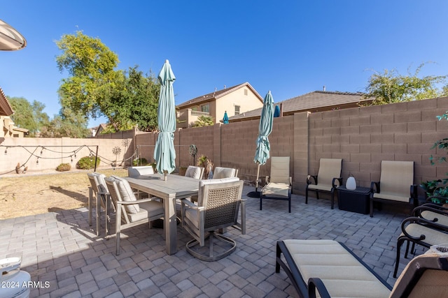 view of patio / terrace