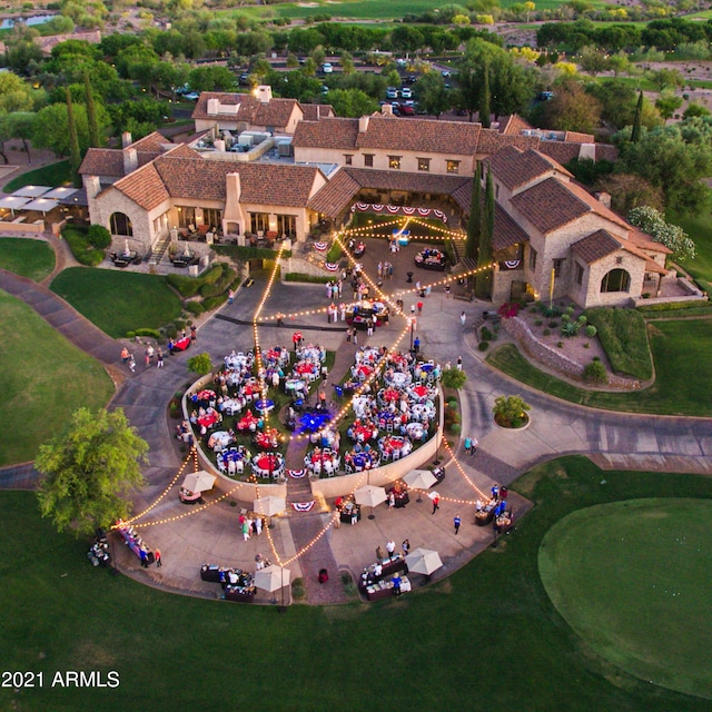 bird's eye view