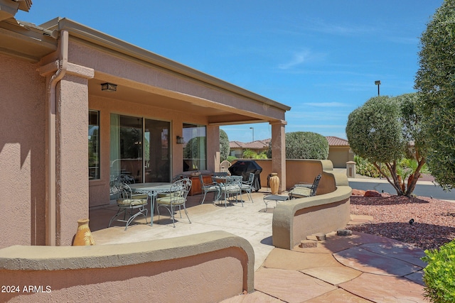 view of patio