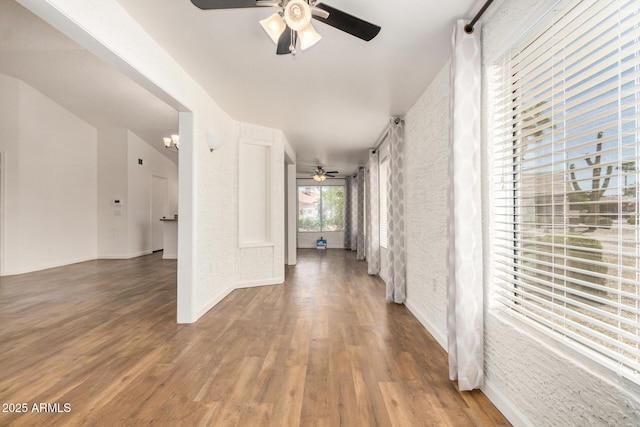 6621 S Coral Gable Dr, Chandler, AZ 85249 - hallway with wood finished floors