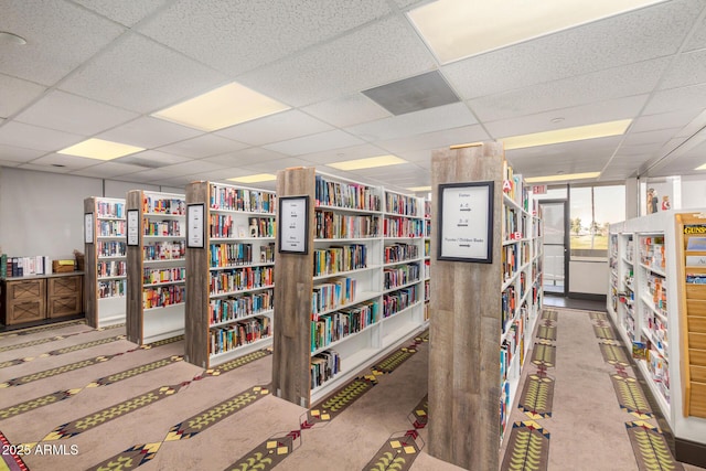 6621 S Coral Gable Dr, Chandler, AZ 85249 - misc room with a drop ceiling and bookshelves