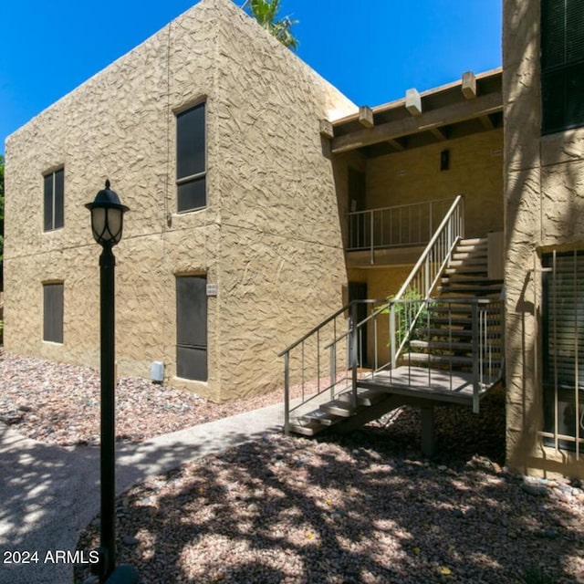 view of rear view of property