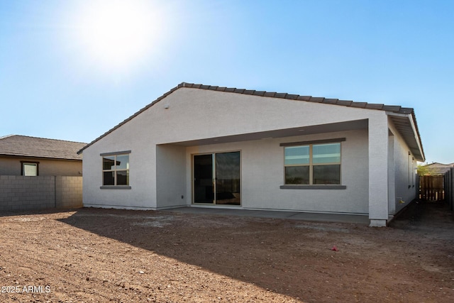 view of rear view of property