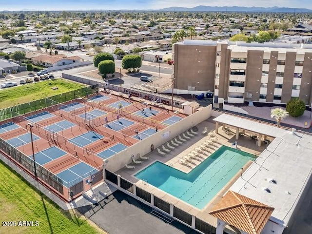425 S Parkcrest Unit 323, Mesa, AZ 85206 - bird's eye view of a mountain backdrop