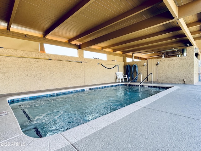 425 S Parkcrest Unit 323, Mesa, AZ 85206 - indoor community pool featuring a patio
