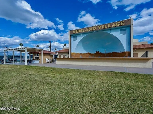 425 S Parkcrest Unit 323, Mesa, AZ 85206 - community sign featuring a yard