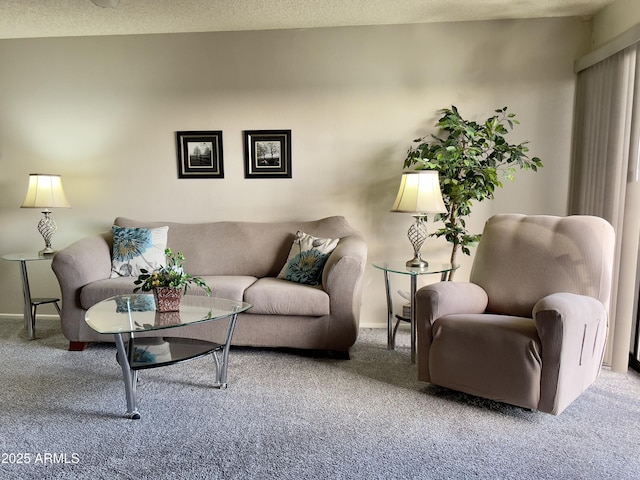 425 S Parkcrest Unit 323, Mesa, AZ 85206 - living room featuring carpet