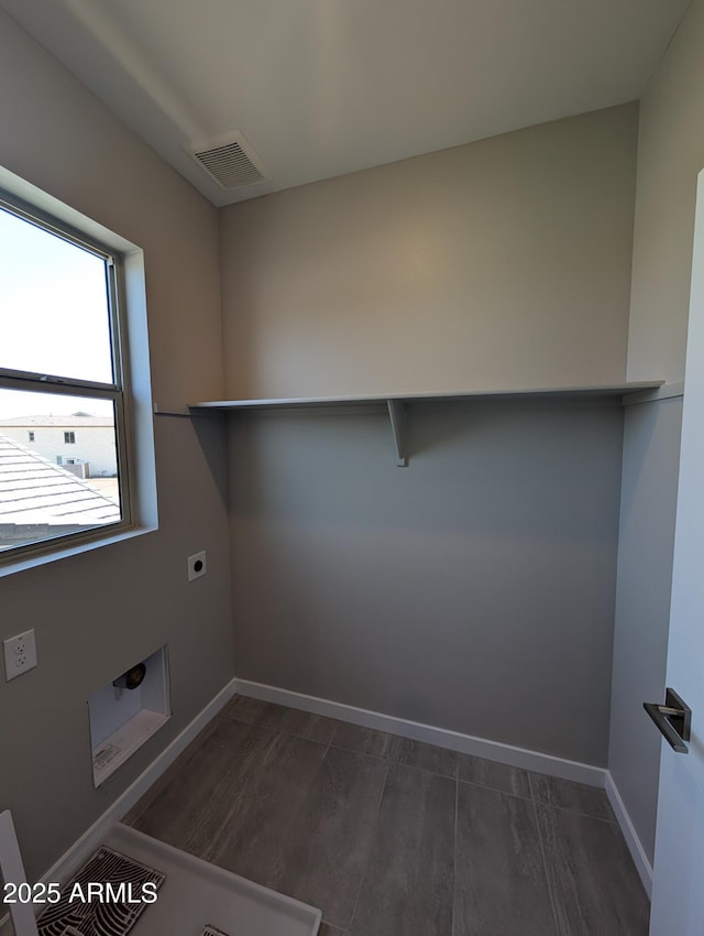 9412 E Sequence Ave, Mesa, AZ 85212 - laundry area featuring hookup for an electric dryer and baseboards