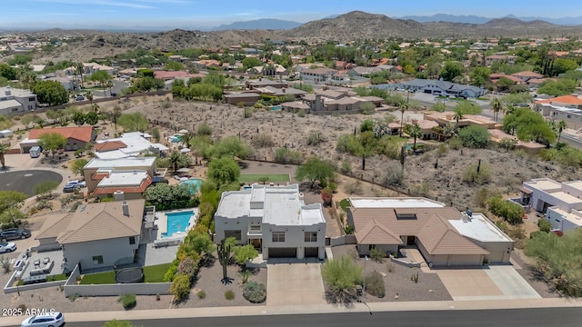 3611 E Ahwatukee Dr, Phoenix, AZ 85044 - aerial perspective of suburban area featuring a mountain backdrop
