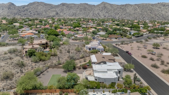 3611 E Ahwatukee Dr, Phoenix, AZ 85044 - aerial perspective of suburban area featuring a mountain backdrop