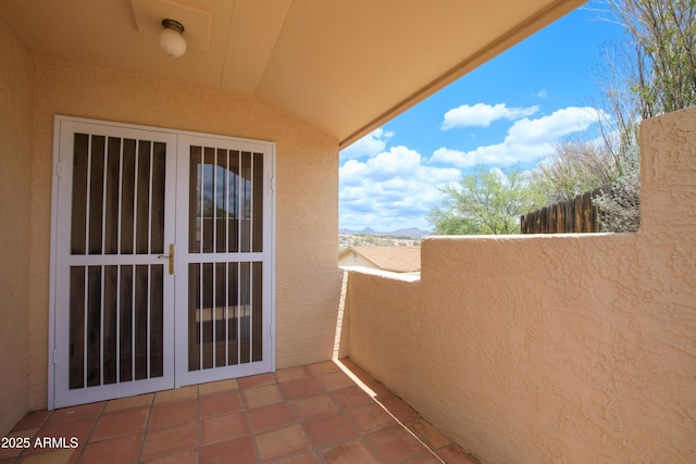 272 N Cucuracha St, Wickenburg, AZ 85390 - balcony with a mountain view and french doors