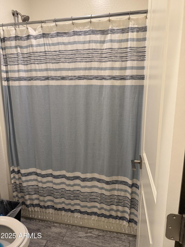 10236 W Wood St, Tolleson, AZ 85353 - bathroom featuring toilet and a shower with curtain