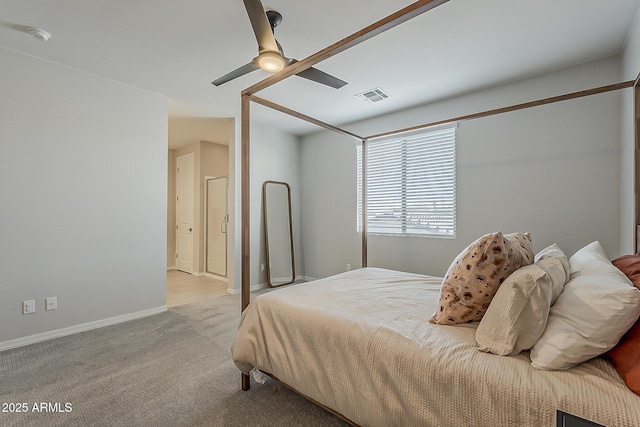 9352 E Saturn Ave, Mesa, AZ 85212 - carpeted bedroom featuring ceiling fan and baseboards
