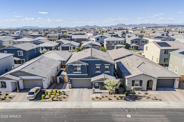 9352 E Saturn Ave, Mesa, AZ 85212 - aerial view of residential area with mountains