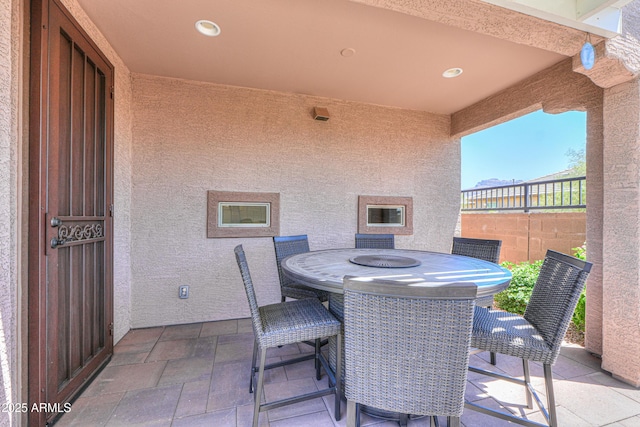 2929 E Mohave Ln, Apache Junction, AZ 85119 - view of patio / terrace featuring outdoor dining space