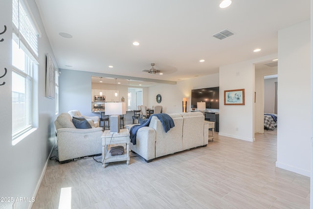 2929 E Mohave Ln, Apache Junction, AZ 85119 - living area featuring baseboards and recessed lighting