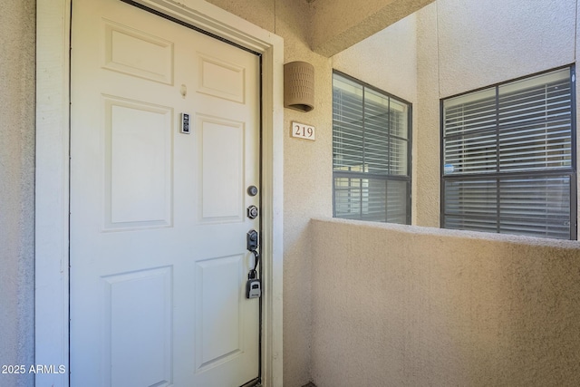 6885 E Cochise Rd Unit 219, Paradise Valley, AZ 85253 - entrance to property featuring stucco siding