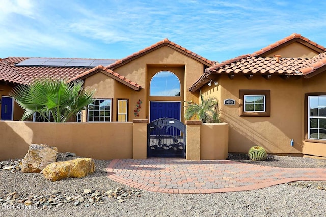 view of front of house