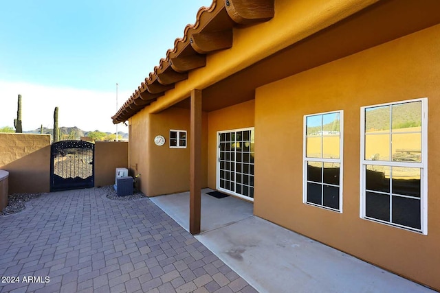 view of patio