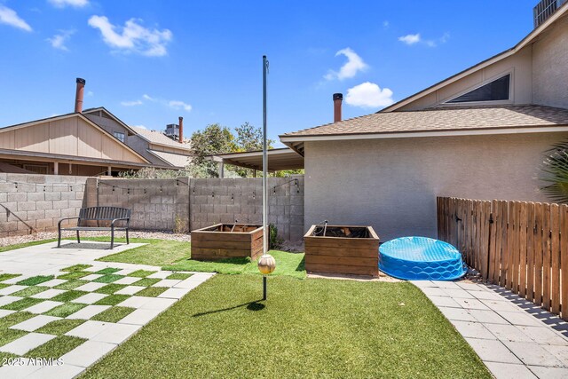 3608 W Harrison St, Chandler, AZ 85226 - view of yard with a patio area