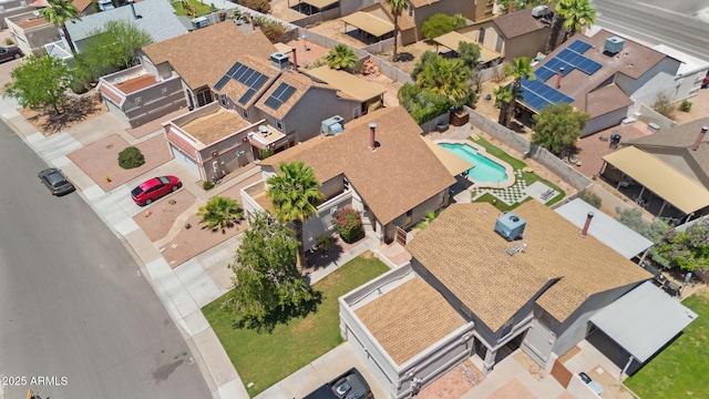 3608 W Harrison St, Chandler, AZ 85226 - aerial view of residential area featuring a pool