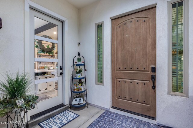 20125 E Via Del Rancho, Queen Creek, AZ 85142 - property entrance featuring stucco siding