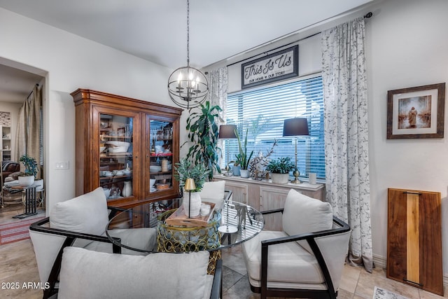 20125 E Via Del Rancho, Queen Creek, AZ 85142 - interior space featuring a chandelier