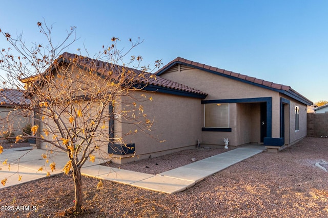 exterior space featuring a patio