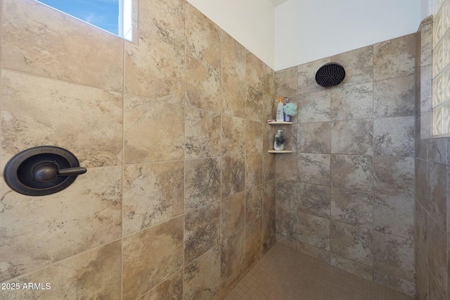 19334 W Pasadena Ave, Litchfield Park, AZ 85340 - bathroom with a tile shower