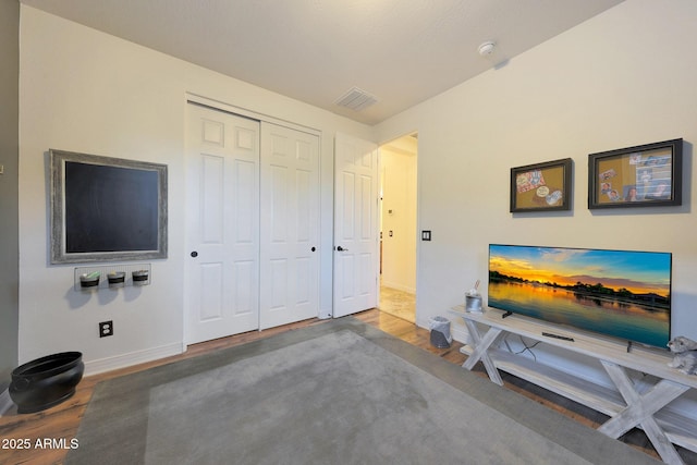 19334 W Pasadena Ave, Litchfield Park, AZ 85340 - living area with baseboards and wood finished floors