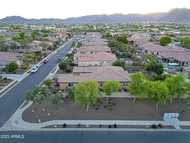 19334 W Pasadena Ave, Litchfield Park, AZ 85340 - aerial view of residential area featuring mountains