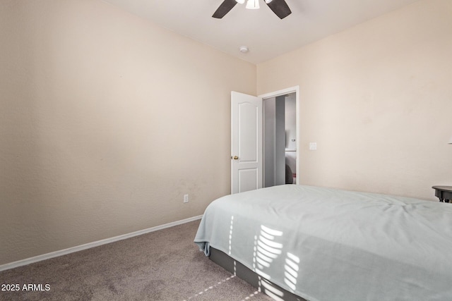 1342 E Jade Dr, Chandler, AZ 85286 - carpeted bedroom featuring baseboards and a ceiling fan
