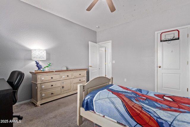 1342 E Jade Dr, Chandler, AZ 85286 - bedroom with carpet flooring, ceiling fan, and a desk