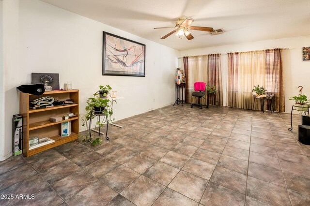 2721 N 107th Dr, Avondale, AZ 85392 - living area with a ceiling fan