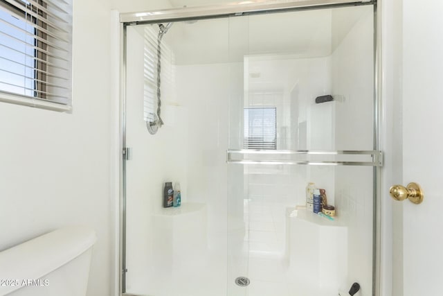 40904 N Hearst Dr, Anthem, AZ 85086 - full bathroom featuring toilet and a shower stall