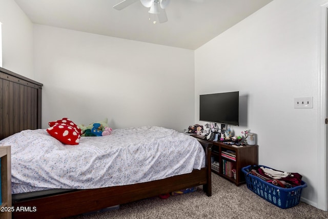 40904 N Hearst Dr, Anthem, AZ 85086 - bedroom featuring carpet flooring and ceiling fan