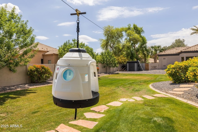690 E Seattle Slew Ln, Gilbert, AZ 85296 - view of yard