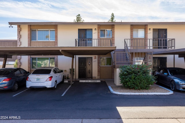 4701 N 68th St Unit 248, Scottsdale, AZ 85251 - view of front of property with covered parking and stucco siding