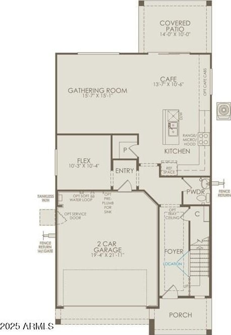 17619 W San Juan Ave, Litchfield Park, AZ 85340 - view of room layout