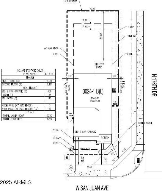 17619 W San Juan Ave, Litchfield Park, AZ 85340 - view of room layout