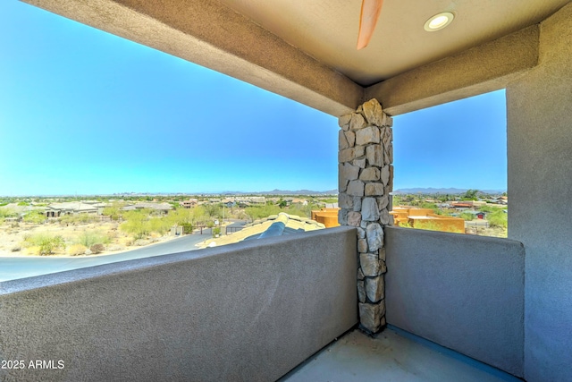 3903 E Melody Dr, Phoenix, AZ 85042 - balcony with a mountain view