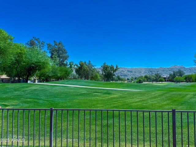 3903 E Melody Dr, Phoenix, AZ 85042 - view of home's community featuring a mountain view and golf course view