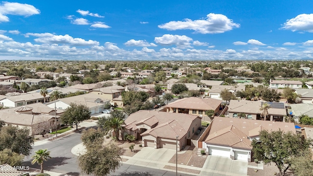 birds eye view of property featuring a residential view