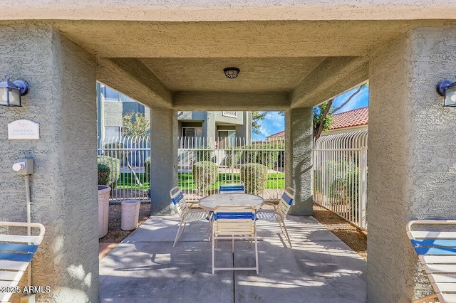 view of patio / terrace