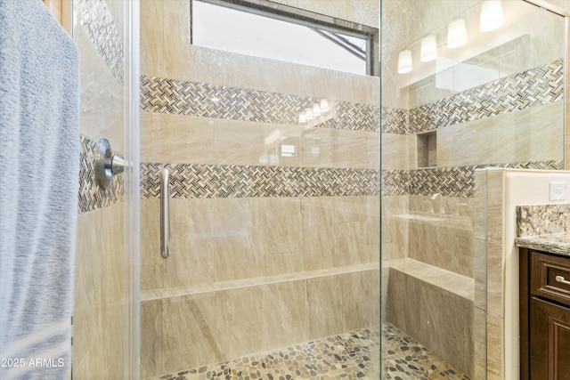644 E Las Puertas Ln, Queen Creek, AZ 85140 - full bath with tiled shower and vanity