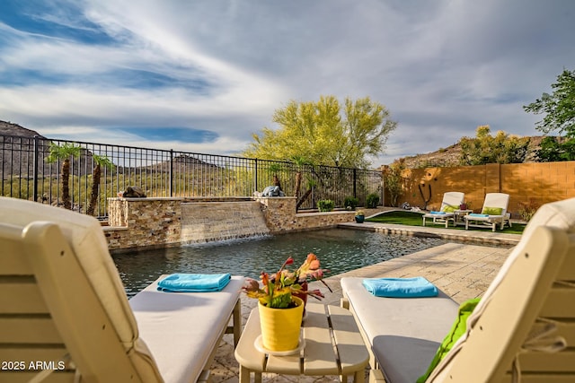 27276 N 81st Ln, Peoria, AZ 85383 - view of patio / terrace featuring a fenced backyard