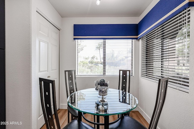 15225 N 100th St Unit 1185, Scottsdale, AZ 85260 - dining room with wood finished floors and baseboards