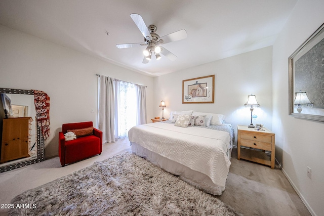 15225 N 100th St Unit 1185, Scottsdale, AZ 85260 - bedroom featuring carpet floors and a ceiling fan