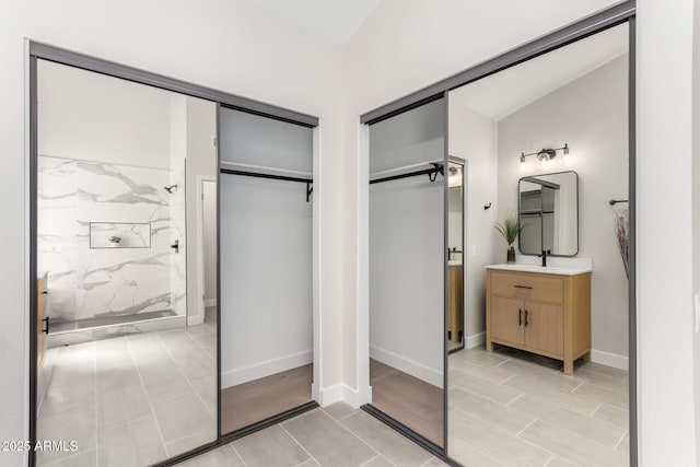 view of closet