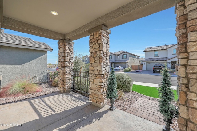 15072 W Mckinley St, Goodyear, AZ 85338 - view of patio with a residential view